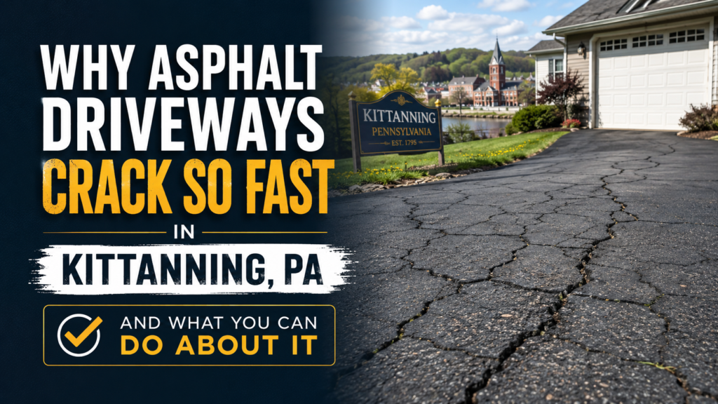 Why Asphalt Driveways Crack So Fast in Kittanning, PA And What You Can Do About It